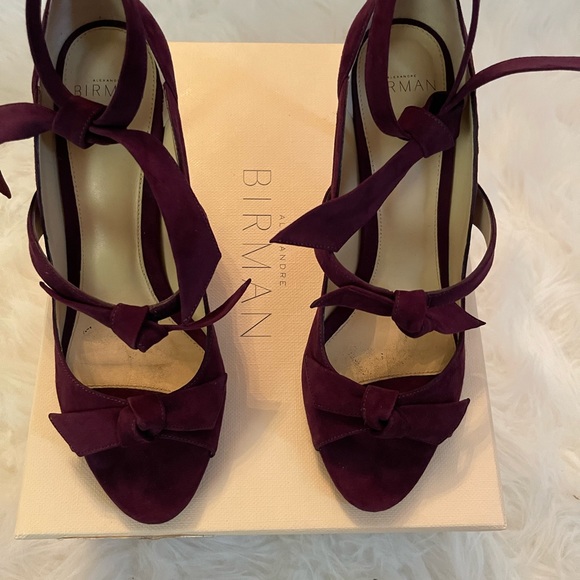 Alexandre Birman Charlotte suede heel sandal - Picture 2 of 6